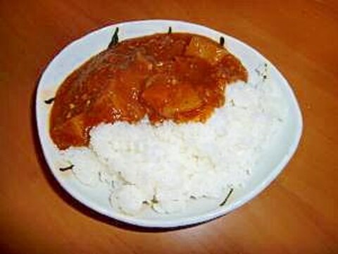 これが我が家のカレーです